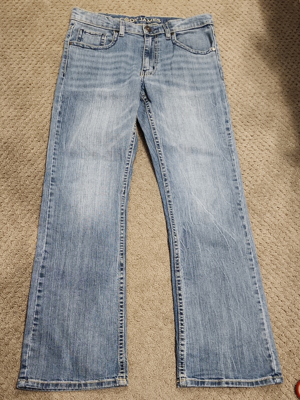 Cody James Light Wash Blue Jeans Youth Sz 18